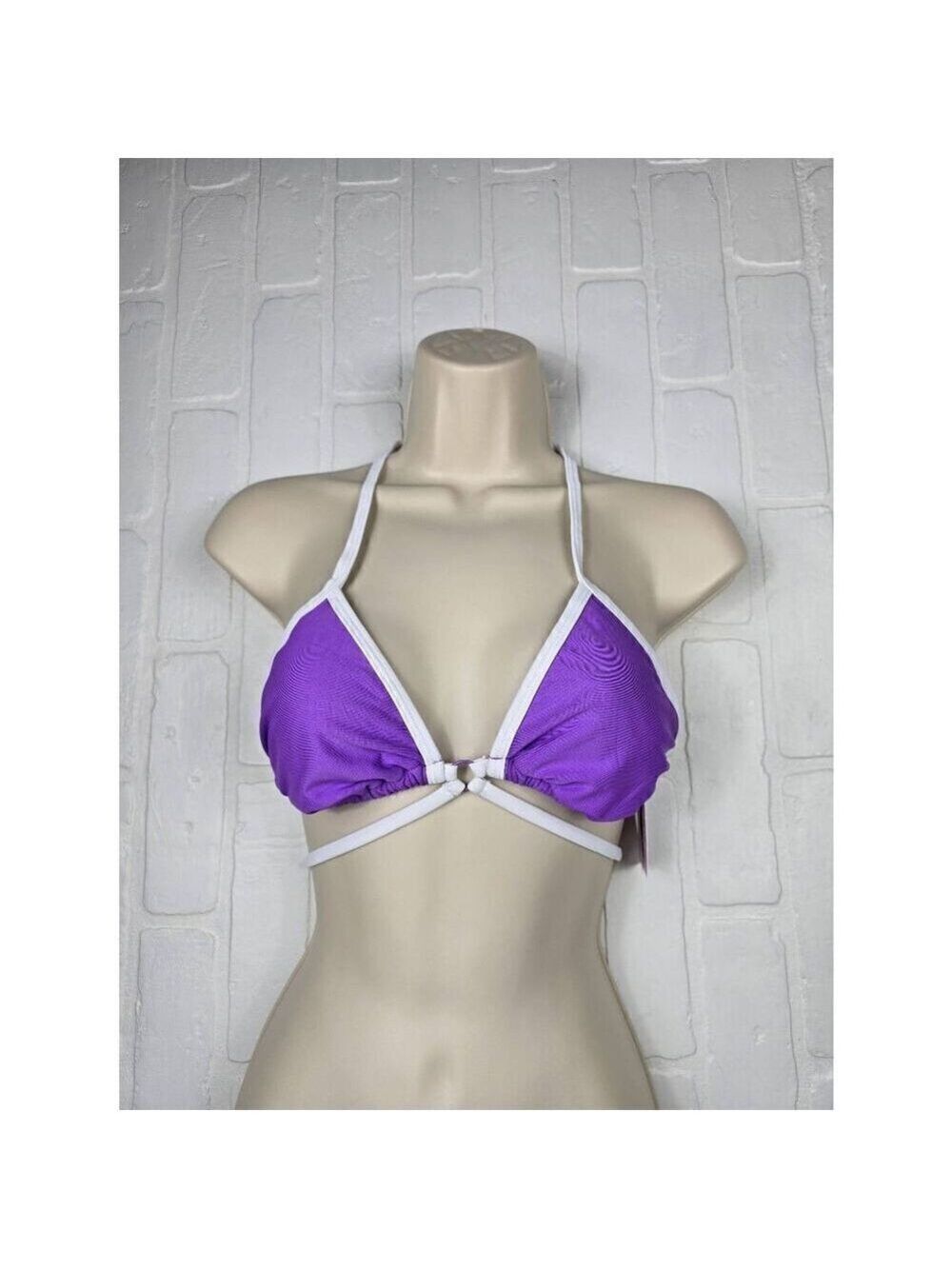 Wild Fable Purple Triangle Bikini XXS